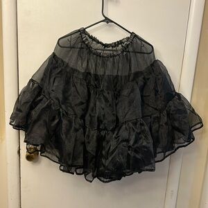 Maggie Tang Women’s Black Skirt Size ~12” across waist